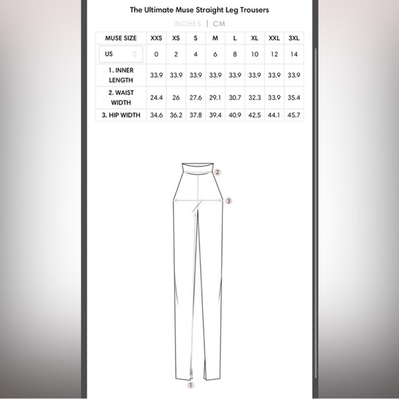 Odd Muse The Ultimate Muse Straight Leg Trousers in Camel - Picture 4 of 14